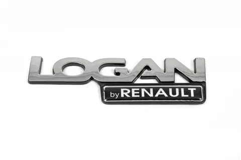 Напис by Renault Logan (14,5 см) для Renault Logan I 2005-2008 рр — Renault Logan I 2005-2008 гг. DianaParts