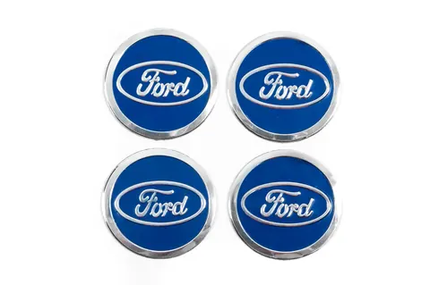 Наклейки на ковпачки 60мм 8946A (4шт) для Ford — Ford DianaParts