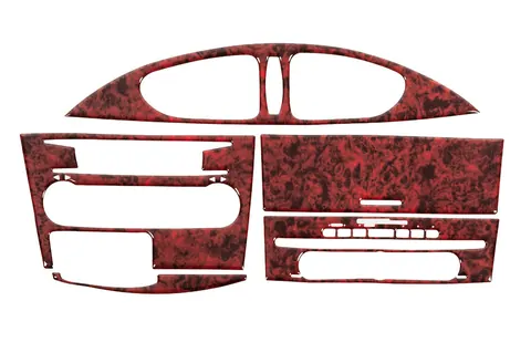 Накладки на панель (2005-2007) Дерево для Renault Laguna рр — Renault Laguna 2001-2007 гг. DianaParts