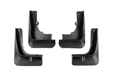 Бризковики Premium 2012-2016 (4 шт) для Mitsubishi Outlander рр — Mitsubishi Outlander 2012-2021 гг. DianaParts