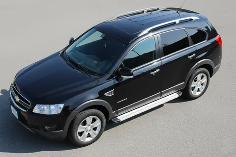 Бокові пороги Maya V2 (2 шт., Алюміній) 2006-2015 для Chevrolet Captiva рр — Chevrolet Captiva 2006-2019 гг. DianaParts