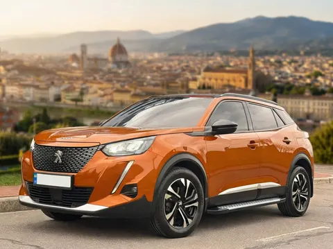 Бокові пороги Allmond Grey (2 шт, алюміній) для Peugeot 3008 2016-2023 рр — Peugeot 3008 2016-2023 гг. DianaParts