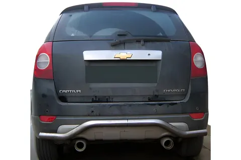 Задня дуга AK008 (нерж.) для Chevrolet Captiva 2006-2019 рр — Chevrolet Captiva 2006-2019 гг. DianaParts