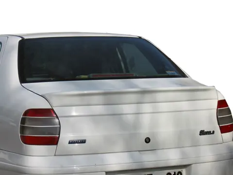Спойлер (під фарбування) для Fiat Siena 1996-2016 рр — Fiat Siena 1996-2016 гг. DianaParts