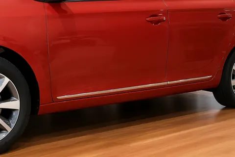 Молдинг дверний (4 шт, нерж) для Hyundai I-20 2014-2020 рр — Hyundai I-20 2014-2020 гг. DianaParts