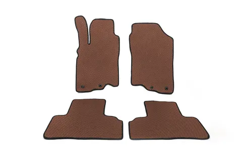 Килимки EVA (Коричневий) для Honda Insight II 2009-2014 рр — Honda Insight II 2009-2014 гг. DianaParts