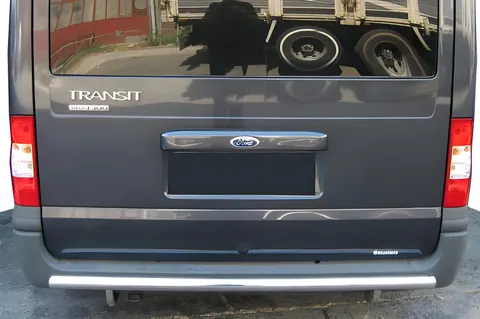 Задній захист AK002 (нерж.) для Ford Transit 2000-2014 рр — Ford Transit 2000–2014 гг. DianaParts