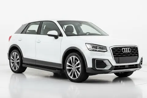 Бокові пороги Allmond Black (2 шт., Алюміній) для Ауди Q2 2016- рр — Audi Q2 2016- гг. DianaParts
