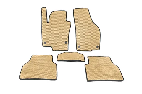 Килимки EVA (Бежевий) для Volkswagen Tiguan 2007-2016 рр — Volkswagen Tiguan 2007-2016 гг. DianaParts