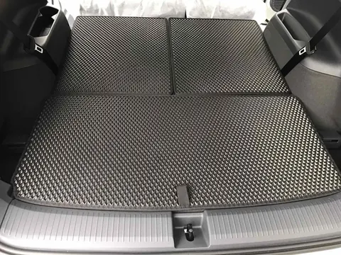 Килимок багажника (EVA, чорний) для Volkswagen ID.6 2021- рр — Volkswagen ID.6 2021- гг. DianaParts