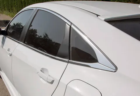 Нижня окантовка вікон (8 частин) для Honda Civic Sedan X 2016-2021 рр — Honda Civic Sedan X 2016-2021 гг. DianaParts