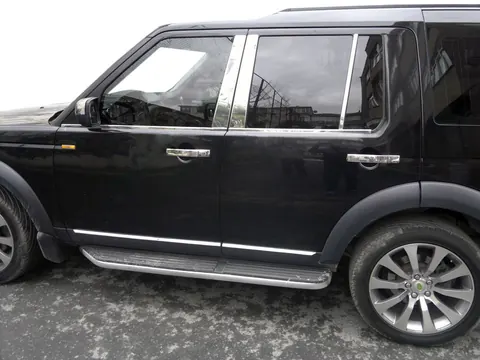 Окантовка вікон (4 шт., нерж.) для Land Rover Discovery III 2004-2009 рр — Land Rover Discovery III 2004-2009 гг. DianaParts