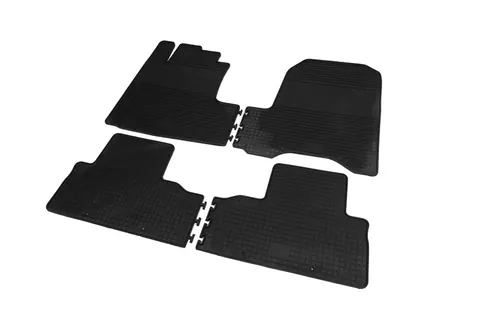 Гумові килимки (4 шт, Polytep) для Honda CRV 2007-2011 рр — Honda CRV 2007-2011 гг. DianaParts