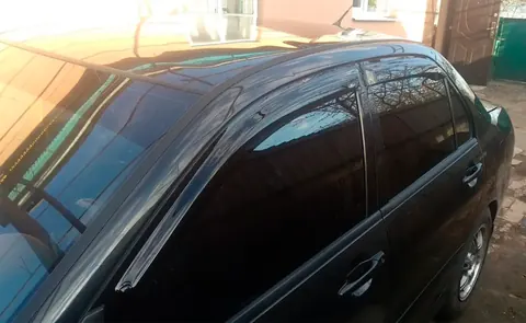 Вітровики SD (4 шт, HIC) для Mitsubishi Lancer 9 2004-2008 рр — Mitsubishi Lancer 9 2004-2008 гг. DianaParts