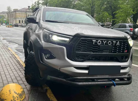 Передній вус подвійний Vegas (2015-2020, чорний, 76мм) для Toyota Hilux 2015- рр — Toyota Hilux 2015- гг. DianaParts