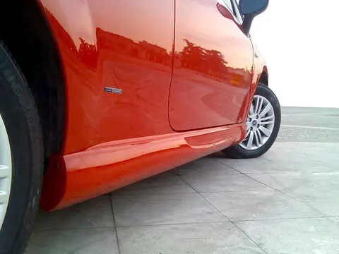 Бокові пороги (для 3-х дверного, під фарбування) для Fiat Punto Grande/EVO 2006-2018 рр — Fiat Punto Grande/EVO 2006-2018 гг. DianaParts