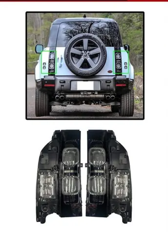 Задні фонарі LED (2 шт) для Land Rover Defender 2019- рр — Land Rover Defender 2019- гг. DianaParts
