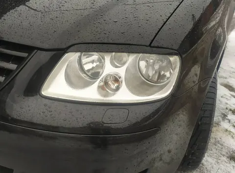 Війки (чорні) Чорний мат для Volkswagen Caddy 2004-2010 рр — Volkswagen Caddy 2004-2010 гг. DianaParts