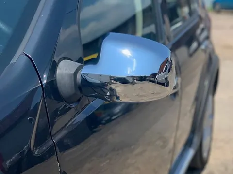 Накладки на дзеркала (2 шт) OmsaLine - Італійська нержавійка для Dacia Logan I 2008-2012 рр — Dacia Logan I 2008-2012 гг. DianaParts