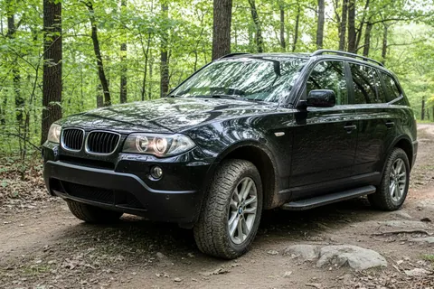 Бокові пороги Tayga Black (2 шт., Алюміній) для BMW X3 E83 2003-2010 рр — BMW X3 E83 2003-2010 гг. DianaParts