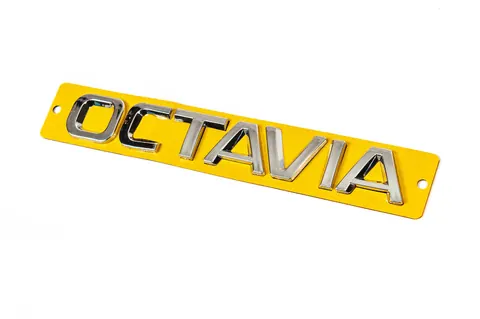 Напис Octavia (165мм на 22мм) для Skoda Octavia III A7 2013-2019 рр — Skoda Octavia III A7 2013-2019 гг. DianaParts
