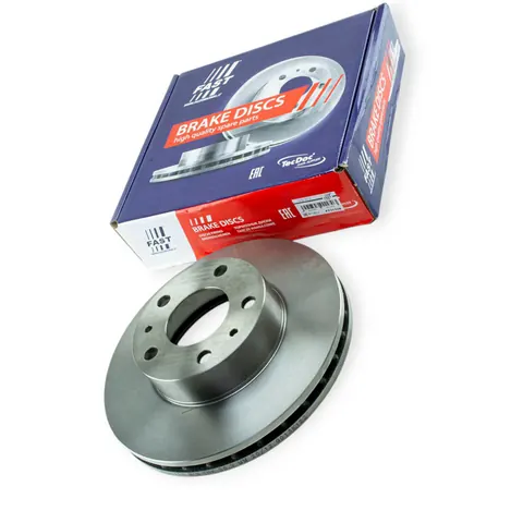 Диск гальмівний Fiat Ducato, Peugeot Boxer (2006-) передній (280mmx28mm) Fast — Гальмівна система DianaParts