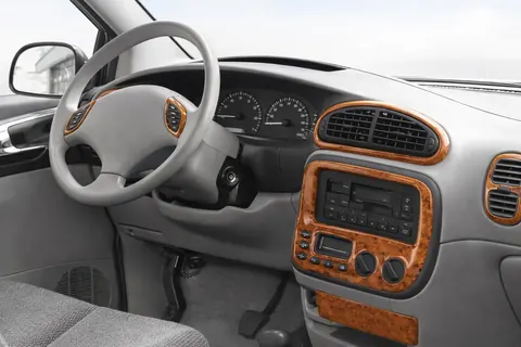 Накладки на панель (Meric) Чорний для Chrysler Voyager 1996-2001 рр — Chrysler Voyager 1996-2001 гг. DianaParts
