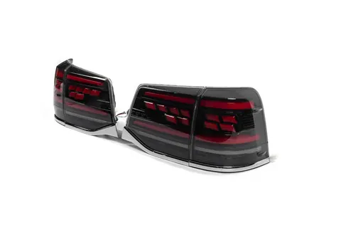 Задні ліхтарі 2016-2021 (Sequential Red Plus) для Toyota Land Cruiser 200 рр — Toyota Land Cruiser 200 2007-2021 гг. DianaParts