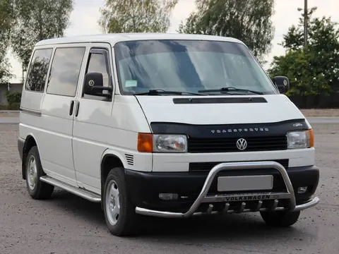 Кенгурятник WT003 Plus-1 (нерж) для Volkswagen T4 Caravelle/Multivan 1990-2003 рр — Volkswagen T4 Caravelle/Multivan 1990–2003 гг. DianaParts
