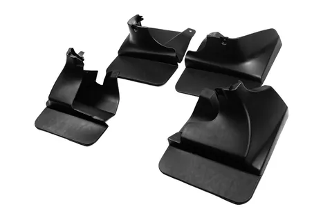 Бризковики Premium (4 шт) для Toyota Land Cruiser Prado 120 2002-2009 рр — Toyota Land Cruiser Prado 120 2002-2009 гг. DianaParts