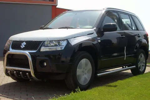 Кенгурятник QT006 (нерж.) для Suzuki Grand Vitara 2005-2017 рр — Suzuki Grand Vitara 2005-2017 гг. DianaParts