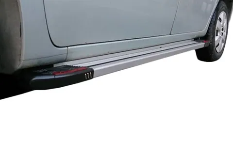Бокові пороги Rainbow (2 шт., Алюміній) Коротка база для Mercedes Citan 2013-2021 рр — Mercedes Citan 2013-2021 гг. DianaParts
