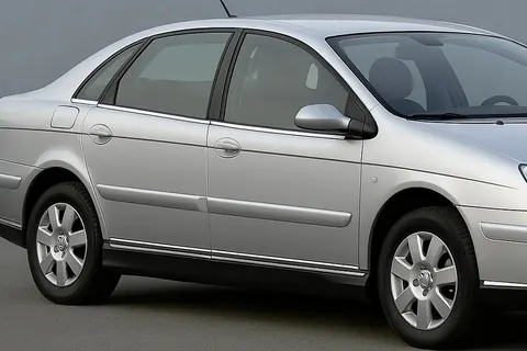 Нижня окантовка вікон (нерж.) для Citroen C-5 2001-2008 рр — Citroen C-5 2001-2008 гг. DianaParts