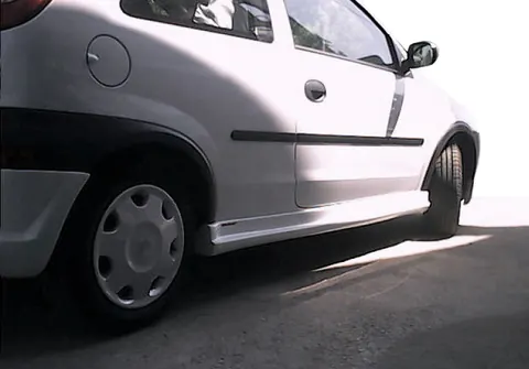 Бічні спідниці (під фарбування) для Opel Corsa C 2000-2006 рр — Opel Corsa C 2000-2006 гг. DianaParts