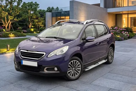 Бокові пороги Mevsim Grey (2 шт., Алюміній) для Peugeot 2008 2013-2019 рр — Peugeot 2008 2013-2019 гг. DianaParts