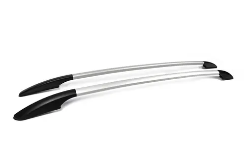 Рейлінги для SW OmsaLine Solid (2 шт, сірі) для Renault Clio IV 2012-2019 рр — Renault Clio IV 2012-2019 гг. DianaParts
