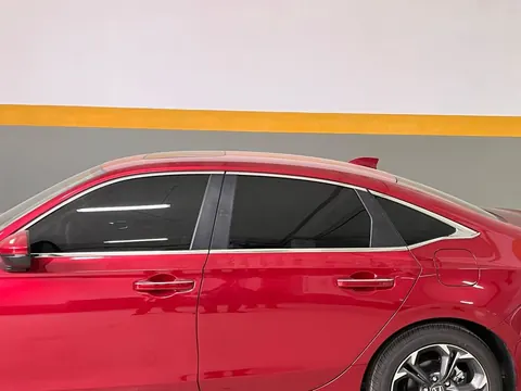 Нижні молдинги стекол (8 шт, нерж) Carmos - Турецька сталь для Honda Civic Sedan 2021- рр — Honda Civic Sedan 2021- гг. DianaParts