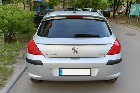 Спойлер Libao (ABS-пластик) для Peugeot 308 2007-2013 рр — Peugeot 308 2007-2013 гг. DianaParts