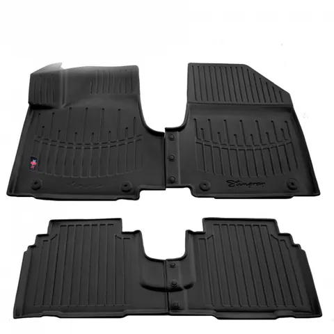 Килимки Stingray 3D (4 шт, поліуретан) для Hyundai Ioniq 5 2021- рр — Hyundai Ioniq 5 2021- гг. DianaParts