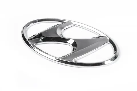 Емблема (самоклейка, 100 мм на 50 мм) для Hyundai Elantra (HD) 2006-2011 рр — Hyundai Elantra (HD) 2006-2011 гг. DianaParts