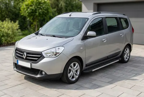 Бокові пороги Duru (2 шт., Алюміній) для Renault Lodgy 2013-2022 рр — Renault Lodgy 2013-2022 гг. DianaParts