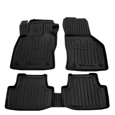 Килимки Stingray 3D (5 шт, поліуретан) для Volkswagen Passat B8 2015-2023 рр — Volkswagen Passat B8 2015-2023 гг. DianaParts