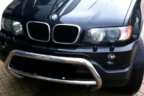 Кенгурятник WT015 (нерж) для BMW X5 E53 1999-2006 рр — BMW X5 E53 1999–2006 гг. DianaParts