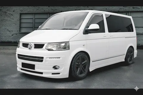 Накладка на передній бампер ABT Original (під фарбування) для Volkswagen T5 2010-2015 рр — Volkswagen T5 2010-2015 гг. DianaParts