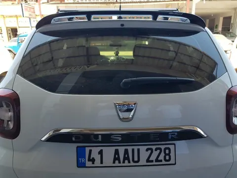 Спойлер Meliset V2 (під фарбування) для Dacia Duster 2018-2024 рр — Dacia Duster 2018-2024 гг. DianaParts