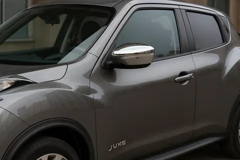 Накладки на дзеркала 2014-2019 Хром (2 шт., пласт.) для Nissan Juke рр — Nissan Juke 2010-2019 гг. DianaParts