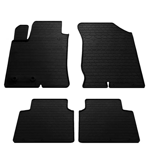 Гумові килимки (4 шт, Stingray Premium) для Hyundai Sonata YF 2010-2014 рр — Hyundai Sonata YF 2010-2014 гг. DianaParts