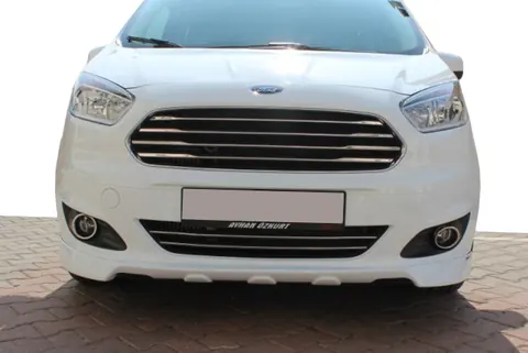 Передня накладка (2014-2017, під фарбування) для Ford Courier рр — Ford Courier 2014-2023 гг. DianaParts