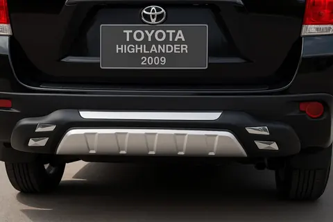 Задня накладка (2008-2010) для Toyota Highlander рр — Toyota Highlander 2008-2013 гг. DianaParts