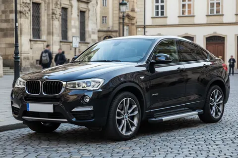 Бокові пороги Vision New Grey (2 шт., Алюміній) для BMW X4 F26 2014-2018 рр — BMW X4 F26 2014-2018 гг. DianaParts